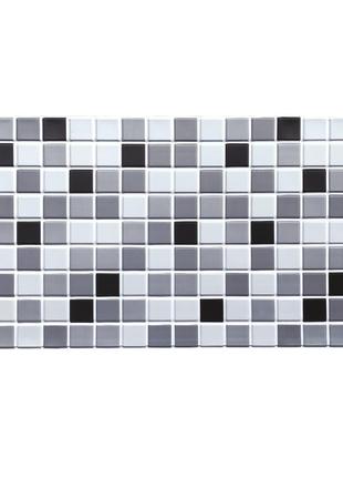 Декоративная ПВХ панель черно-белая мозаика Sticker Wall SW-00...