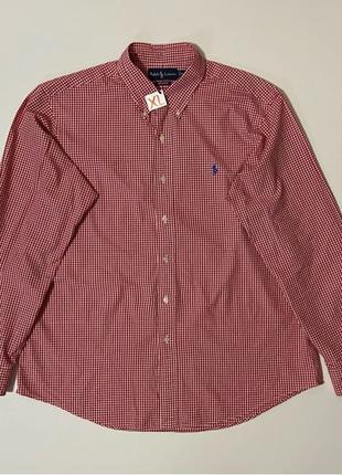Polo Ralph Чоловіча сорочка картата polo xl xxl поло lauren