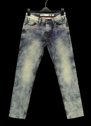 Стильные прямые джинсы "indicode" с потёртостями. размер 29/32...
