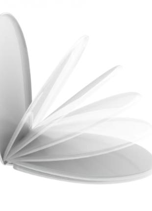 Крышка для унитаза NIKIPLAST Magnolia c микролифтом (01389)