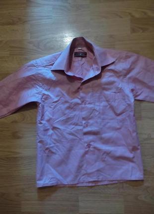 Рубашка рубашка розовый рост 116