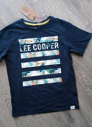 Футболка для мальчиков lee cooper оригинал размер 140 рост