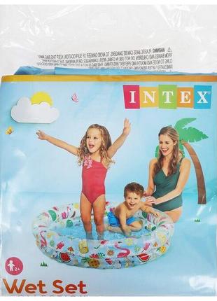 Детский надувной бассейн Intex