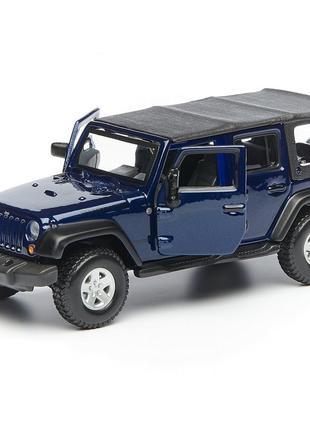 Игрушка Джип Металлический Jeep Wrangler Unlimited Rubicon