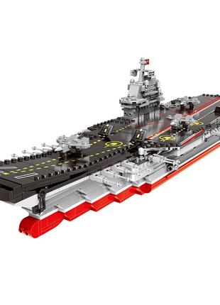 Конструктор Военный Корабль Авианосец Aircraft Carrier 1379 Де...