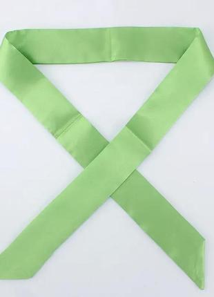 Платок шарф твилли зеленый