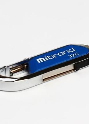 USB флеш накопитель Mibrand 32GB Aligator Blue USB 2.0 (MI2.0/...