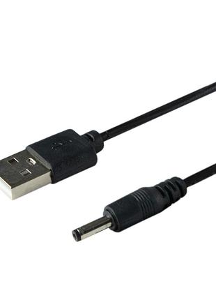 Кабель USB to DC для роутера 5v 3.5x1.35 mm Цвет Черный