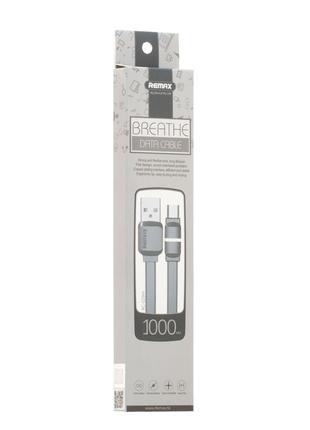 Кабель USB Remax RC-029m Breathe Micro Цвет Чёрный