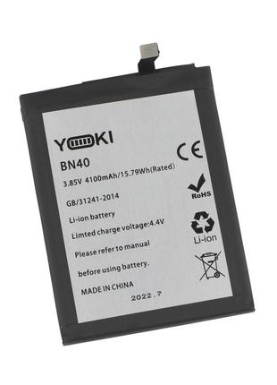 Аккумулятор для Xiaomi Redmi 4 Pro / BN40 Качество Yoki
