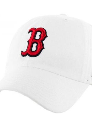 Кепка 47 Brand CLEAN UP RED SOX One Size White B-RGW02GWS-WH
