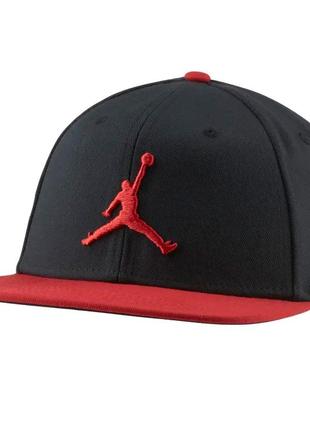 Кепка Nike Jordan Pro Jumpman Snapback black/red — AR2118-019