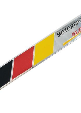 3D емблема прапор Німеччини - Motorsport sline