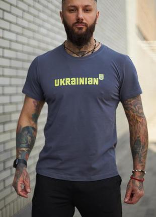 Футболка ukrainian графіт