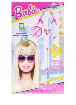 Детский Микрофон на Стойке Barbie