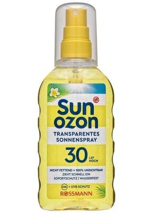 Сонцезахисний прозорий спрей Sun Ozon Transparentes Sonnenspra...