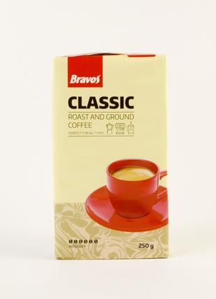 Кава мелена Bravos Classic 250 г Угорщина не вакуумна упаковка