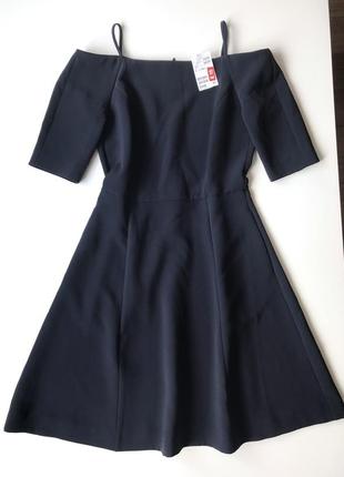 Новое платье h&amp;m темно-синего цвета