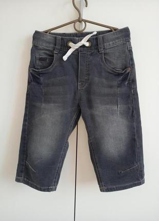 Модні стрейчеві зручні джинсові шорти сірі kapp ahl шорти брид...