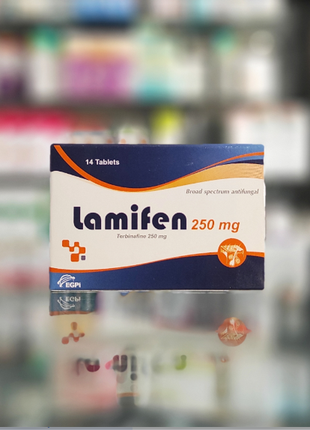 Lamifen Ламифен 250 мг от грибка 14 табл Єгипет
