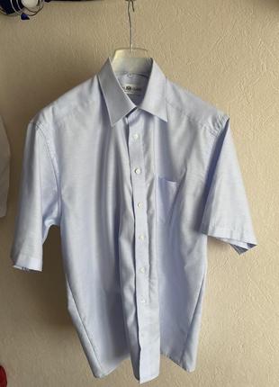 Рубашка мужская с короткими рукавами р. 52