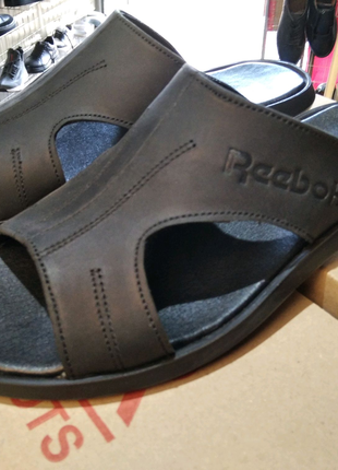 Мужская кожаная обувь мужские кожаные летние тапочки Reebok