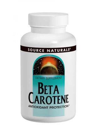 Вітаміни та мінерали Source Naturals Beta Carotene 25000 IU, 1...