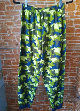 Мужские брюки пижама размер м из биокотона
