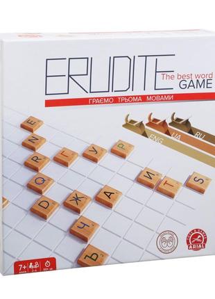 Настільна гра Erudite Elite (російський, українська, english) ...