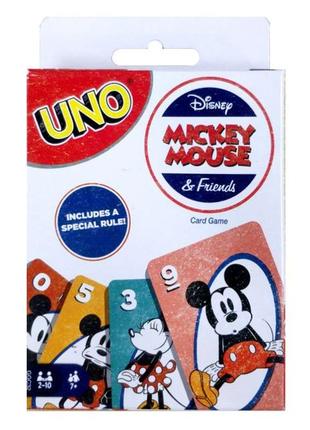 Настольная игра UNO Mickey Mouse (Уно Микки Маус) (правила на ...