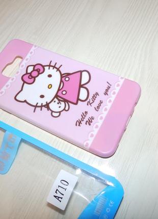 Чехол для samsung galaxy a7 2016 sm-a710 hello kitty