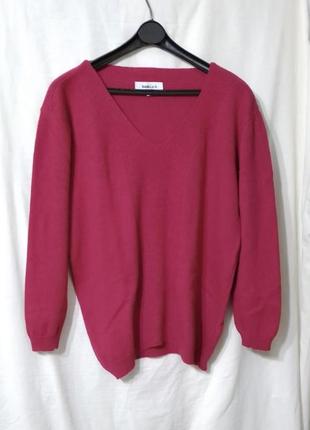 Стильний светр пуловер isabella d. італія шерсть кашемір
