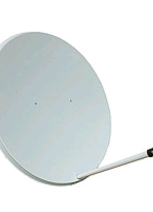 Новый комплект Спутникового телевидения  цвет белый цена указана