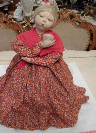 Старинная кукла ссср на самовар чайник грелка