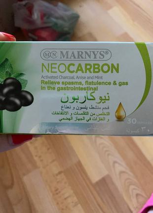 Neocarbon (Неокарбон) Активированный уголь с мятой и анисом 30кап