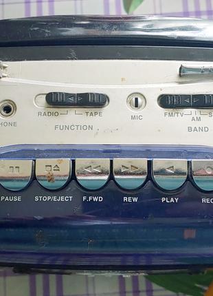 Kasung KS-136eq радио кассетный магнитофон приемник