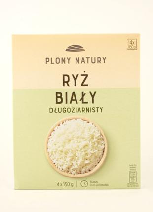 Рис білий довгозернистий Plony Natury 600 г Польща
