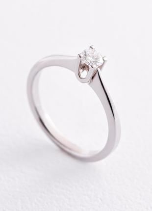 Помолвочное золотое кольцо с бриллиантом 218571121
