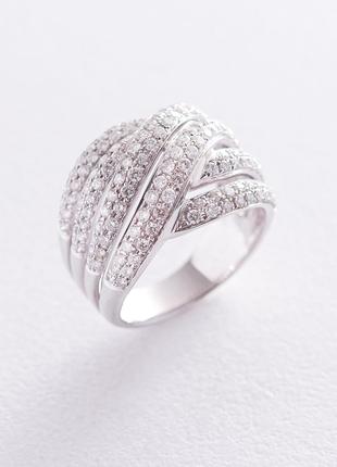 Золотое кольцо с бриллиантами к870