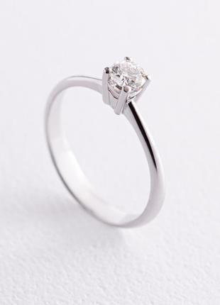 Помолвочное золотое кольцо с бриллиантом 220361121