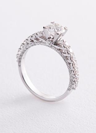 Помолвочное золотое кольцо с бриллиантами 221971121