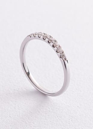 Золотое кольцо с бриллиантами кб0370nl