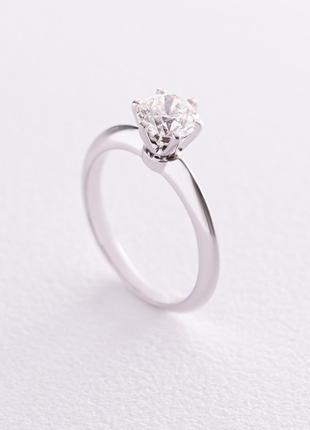 Помолвочное золотое кольцо с бриллиантом 228331121