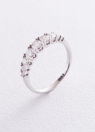 Золотое кольцо с бриллиантами кб0159nl
