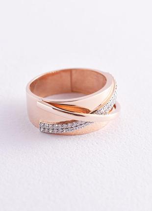 Золотое кольцо (фианиты) к05017