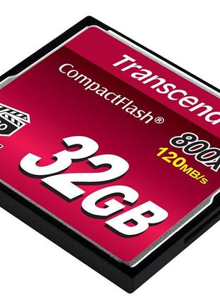 Карта пам'яті Transcend CompactFlash 32GB 800X