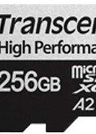 Карта пам'яті Transcend microSD 256GB C10 UHS-I U3 A2 R100/W85...
