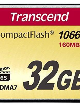 Карта пам'яті Transcend CompactFlash 32GB 1066X