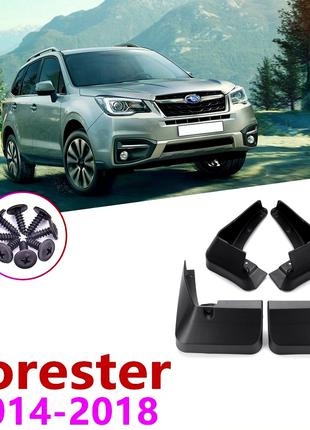 Брызговики бризговики Subaru Forester Америка USA Европа 2013-19г