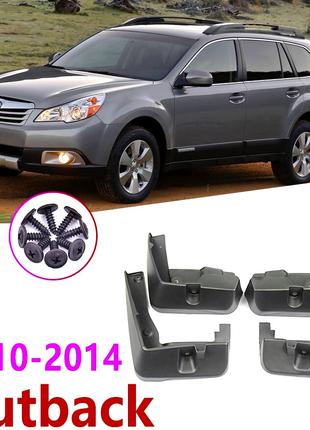 Брызговики бризговики Subaru Outback Америка USA Европа 2010-2014